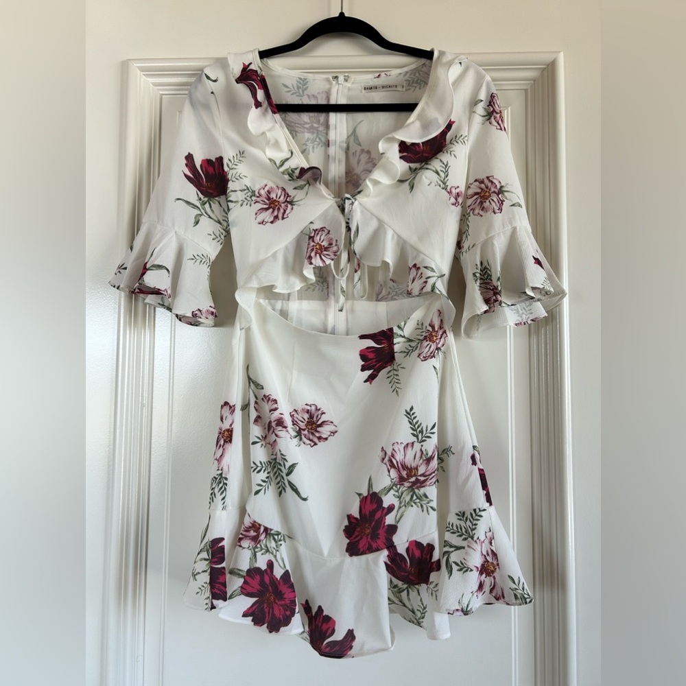 Saints + Secrets Cut-Out Dress
